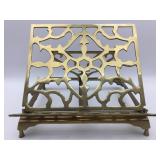 Brass Adjustable Book Stand