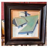 Geoffrey Moss Signed Oil on Canvas 1987