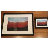 2 Matching Framed Landscape Prints