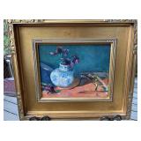 William Pfahl Still Life Painting Cone Flowers 202