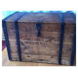 Early Scandinavian Immigrant Trunk, KJ Fridsall