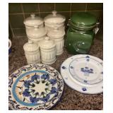 Luc & Cie Depose Canister Set & Assorted Kitchenwa