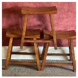 3 Pottery Barn Tibetan Stools