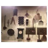 Country Primitive Kitchen Ware Lot with Grangers,
