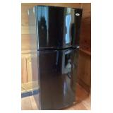 Whirlpool Black 10 Cubic ft Refrigerator Model ET0