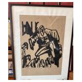 Signed & Numbered Wood Block Print