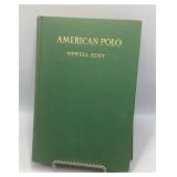 1929 American Polo by Newell Bent - Macmillan Co.