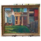 William Pfahl Plein Air Painting Polish Hill 6/200