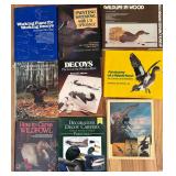 9 Waterfowl & Decorative Bird Carving Books