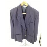 Austin Reed Womens Navy Wool Blazer, Size 16