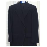 Custom Brooks Brothers Black Three Piece Suit
