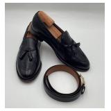 Stuart & Laud Mens Leather Tassel Shoes With Brook