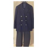 Brooks Brothers Navy Blue Mens Suit with Jacket si
