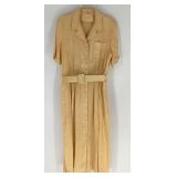 Brooks Brothers Pure Irish Linen Shirt Dress Size