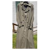Burberrys Trench Coat with Wool Liner