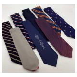 8 Menï¿½s 4 in. Silk Ties by Jos A Bank, Paul Stuart