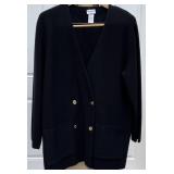 Rodier Womenï¿½s Black Jacket-Turtleneck Set