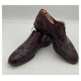 Menï¿½s Size 10D Brown Leather Wingtip Shoes