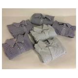 Brooks Brothers Striped Cotton Shirts Size 15 1/2