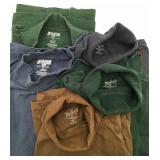 5 Men's Woolrich & Duluth Trading Turtlenecks, Siz