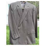 Brooks Brothers Menï¿½s Dark Tan Double Breasted Jac