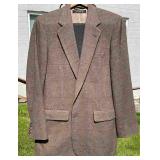 Brooks Brothers 100% Camel Hair Houndstooth Jacket