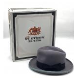 The Stetson Special Carbon Grey Fur Felt Hat Size