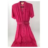 Brooks Brothers Irish Linen Shirt Dress, Size 14