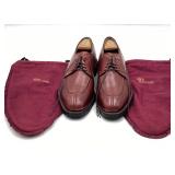 Allen Edmonds Burgundy Leather Shoes & Brooks Brot