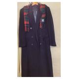 Sakï¿½s Fifth Ave Navy Camels Hair Coat & Burberrys