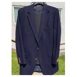 Brooks Brothers Blue Cashmere Blazer & Gray Wool P