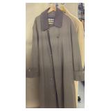 Mens Burberry Wool Trench Coat & Brooks Brothers G