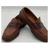 Orvis Menï¿½s Size 10D Two Toned Penny Loafers