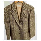 Barry Bricken Sport Tweed Women's Jacket Size 16