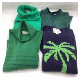 Liz Claiborne & 3 Sweaters Size L & XL