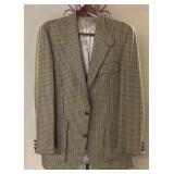 Orvis Brown Tweed Jacket Size 40L Made in USA