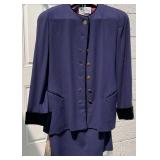George Simonton Womenï¿½s Wool Jacket & Skirt Set, 1