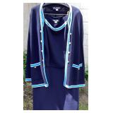 St John Collection 3-Piece ï¿½Navy Womenï¿½s Ensemble