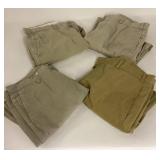 4 Pairs of Mens Khaki Pants by Bills Khaki, LL Bea