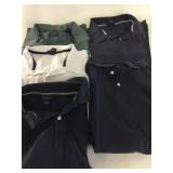 Haggar & Champs Short Sleeve Shirts, Lot of 5, Siz