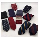 Brooks Brothers Silk Ties & Cuff Links Set