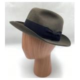 Stetson Royal Temple Fedora Hat Felt Size 7-1/8