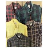 Brooks Brothers Long Sleeve Shirts Set of 5