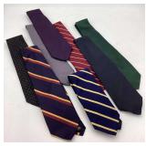 Brooks Brothers Mens Silk Ties Set of 8