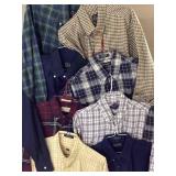 Jos.A.Bank Medium & Large Shirts & 5 Various Label