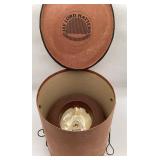Jay Lord Hatters Brown Hat with Box, Size 7