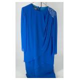 Ursula of Switzerland Cornflower Blue Dress Size 1