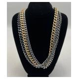 Sabika Winter 2014 Gold-Tone & Silver-Tone 3 Stran