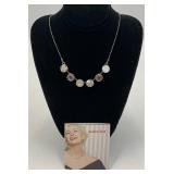 Sabika Winter 2014 Adjustable Browns & White Stone