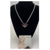 Sabika Winter 2014 Silver-Tone Adjustable Pendant